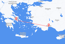 Flights from Antalya to Athens