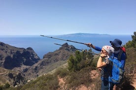 Panoramic route across the Teno Rural Park in Tenerife