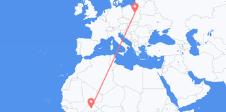 Burkina Faso to Poland