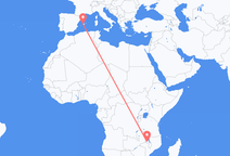 Flights from Lilongwe to Palma