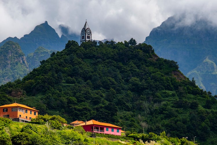 Photo of Chapel of Saint Fatima in São Vicente, Madeira, Portugal..