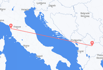 Flyreiser fra Skopje, til Pisa