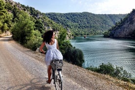 Passeio de bicicleta elétrica pelo Parque Nacional de Krka