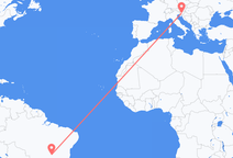 Brasília to Ljubljana