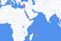 Mauritius Island to Larnaca