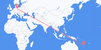 Flights from New Caledonia to Germany