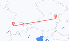 Train tickets from Vienna to Grenchen