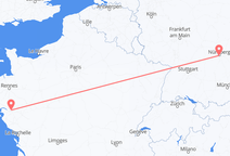 Flights from Nantes to Nuremberg