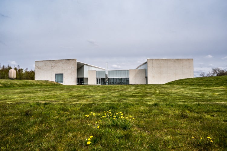 Art Museum HEART outside Herning