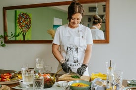 A Pleasant Greek Cooking Near the Beach at Souzy’s Home