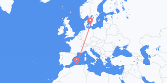 Algeria to Denmark