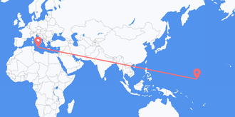 Marshall Islands to Malta