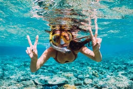 Tour de medio día en barco y snorkel por la costa de Amalfi en grupos pequeños