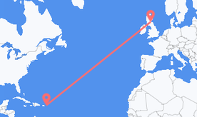 British Virgin Islands to Scotland