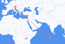 몰디브 간에서 출발해 크로아티아 풀라로(으)로 가는 항공편