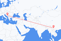 Flights from Kunming to Sarajevo