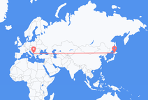 Sapporo to Podgorica