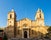 Photo of exterior view of Saint John's Co-Cathedral in Valletta, Malta.