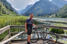 Visite guidée en vélo électrique à Bologne avec apéritif