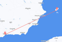 Flights from Málaga to Ibiza