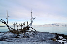 Caça ao tesouro em Reykjavik e passeio autoguiado pelos melhores pontos de referência