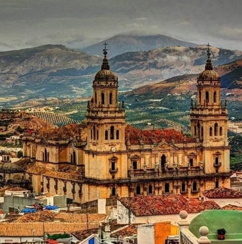 photo of view of Jaen, Spain.