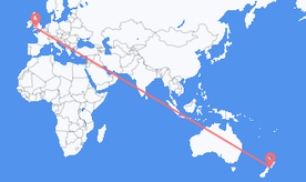 Vols de la Nouvelle-Zélande vers le Pays de Galles