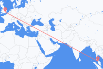 Flyreiser fra Alor Setar, til London