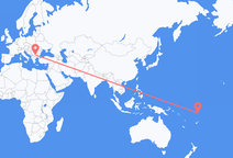 Flights from Funafuti to Sofia