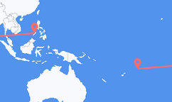 Apia to Puerto Princesa