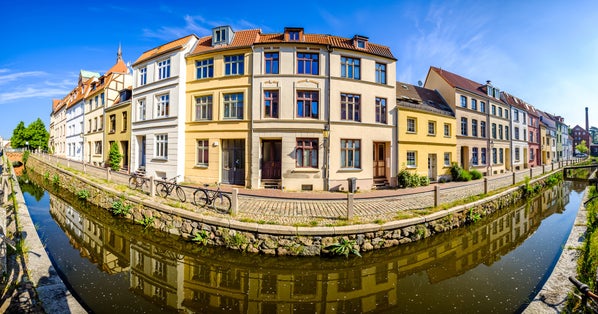 old town of Wismar - germany