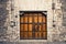 Photo of Old door of the Casa del Cordon in Burgos, Spain.