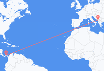 Panama City to Podgorica