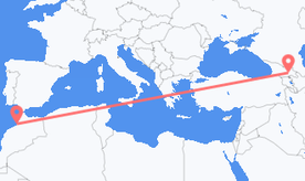 Flyrejser fra Marokko til Georgien