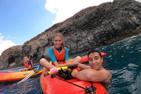 Kayaking + snorkeling with turtles