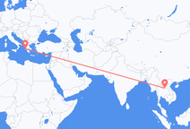 Flyrejser fra Vientiane til Kefallinia