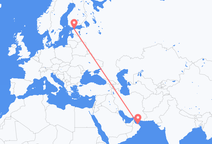 Flights from Muscat to Tallinn