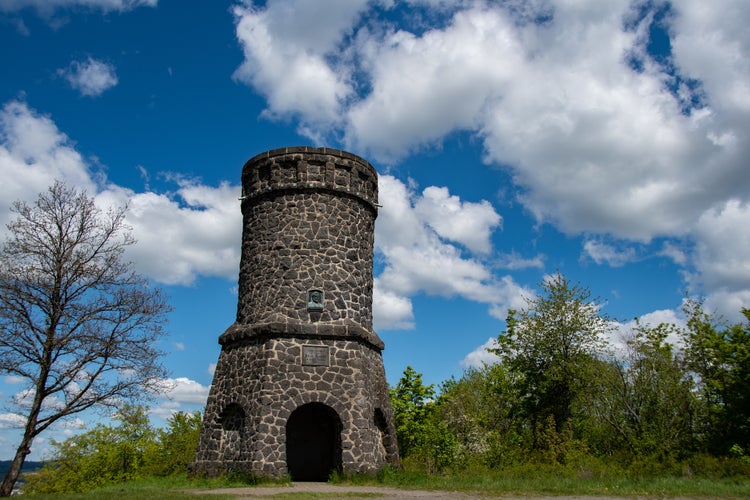 Photo of The Dronketurm near Daun on a sunny spring day