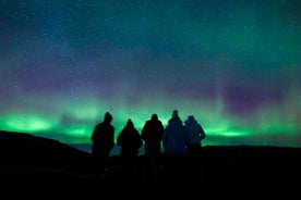 Aurores boréales enchantées : chocolat chaud et photos - petit groupe !