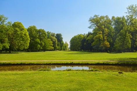 photo of amazing park view in the city of monza .