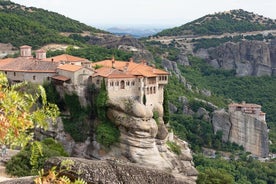 Visite audioguidée à pied du monastère de Varlaam en Grèce