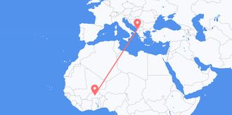 Burkina Faso to Albania