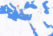 Jeddah to Skopje