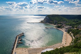 Photo of Balchik Palace of Romanian Queen Marie at Bulgarian Black Sea coastline, Balchik, Bulgaria.