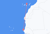 Vols de Dakar à Las Palmas de Grande Canarie