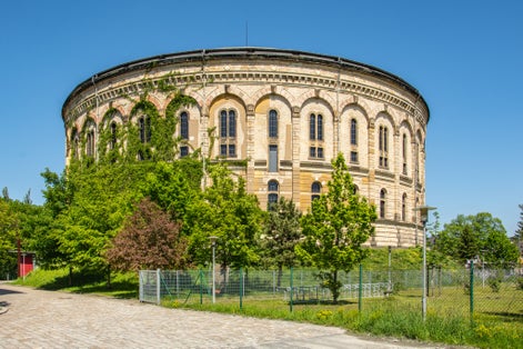 Attractions Dresden in Saxony - Dresden Panometer Gas tower