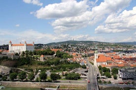 Flutningur frá Búdapest til Prag með skemmtilegri viðkomu í Bratislava