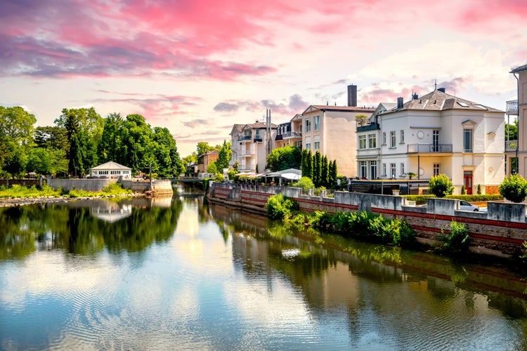 photo of view of  Old city of Bad Kreuznach, Germany.