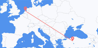 Flights from the Netherlands to Turkey