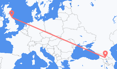 Voli da Newcastle upon Tyne a Tbilisi